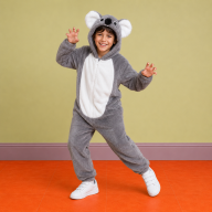 disfraz koala enterizo- talla 10 nino